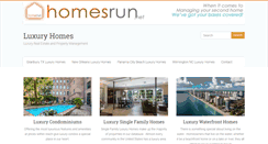 Desktop Screenshot of homesrun.net